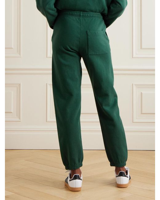 Sporty & Rich Green Ny 94 Jogginghose Aus Baumwoll-Jersey Mit Print