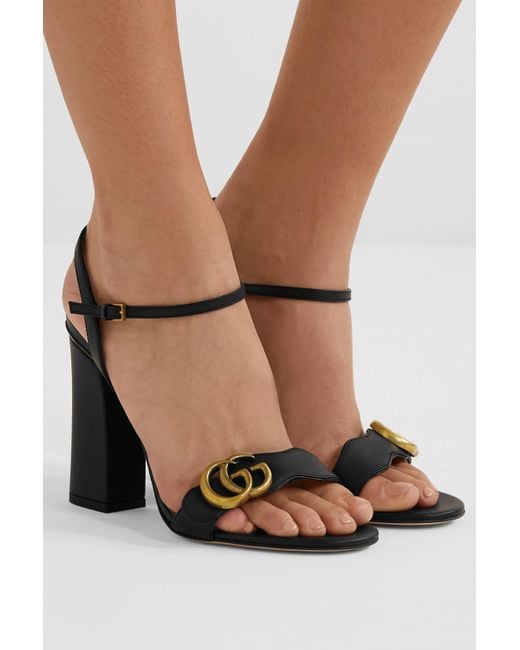 gucci block sandals