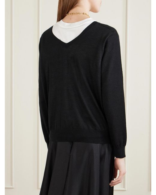arch4 Black Marisol Cashmere Cardigan