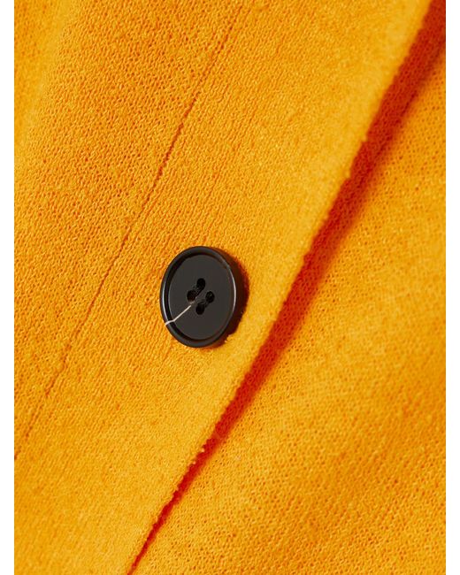 Christopher Esber Yellow Knitted Polo Shirt