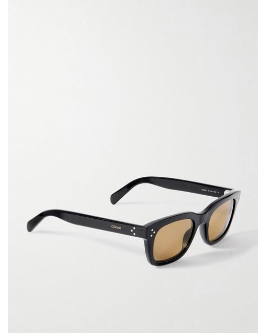 Céline Black D-Frame Acetate Sunglasses