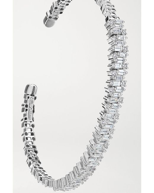 Suzanne Kalan Natural 18-Karat Diamond Cuff