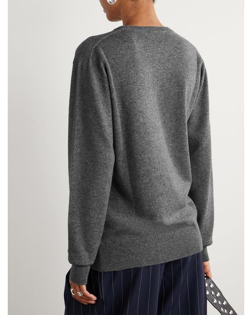 Jil Sander Gray Cashmere Sweater