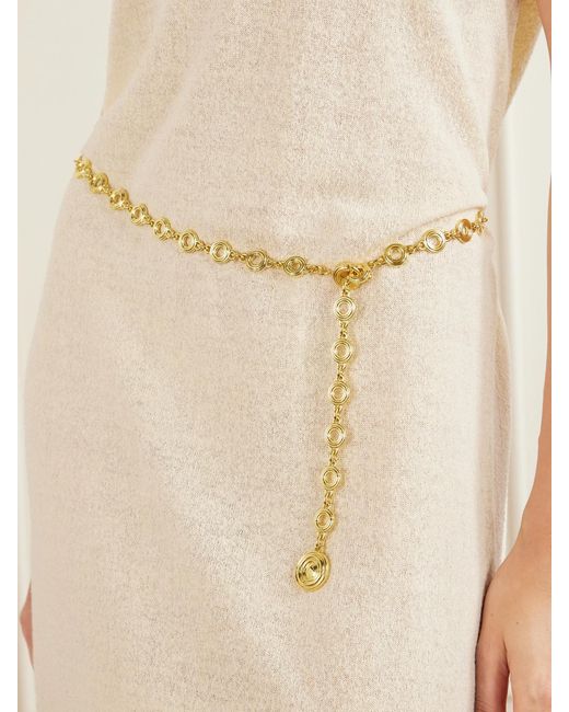 DEHANCHE Natural Elysées-Tone Chain Belt