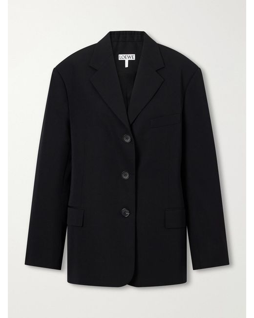 Loewe Blue Wool Blazer