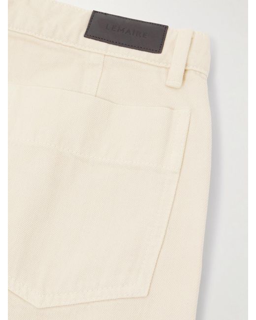 Lemaire Natural Hose Mit Geradem Bein Aus Denim
