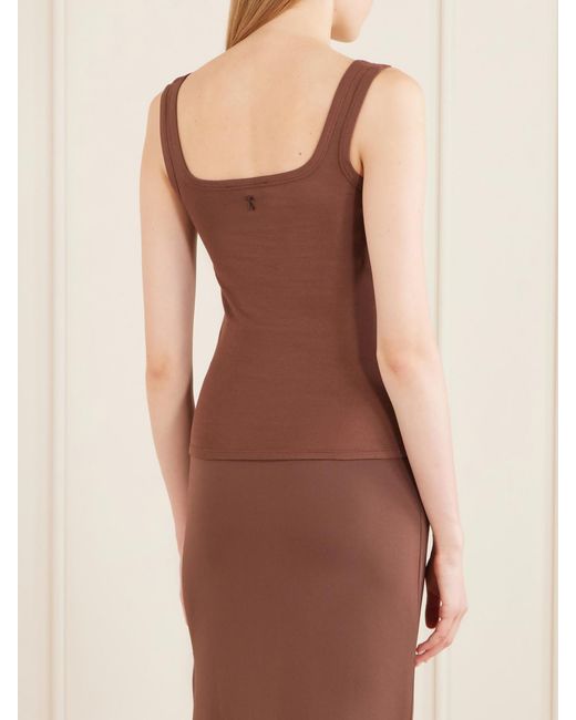 The Park Brown Sawyer Cotton Tank