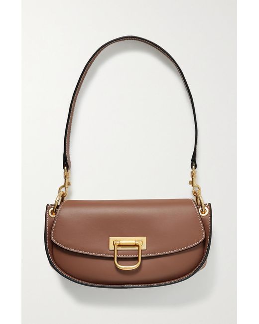 Oroton Colt Small Leather Shoulder Bag in Brown (Gray) Lyst