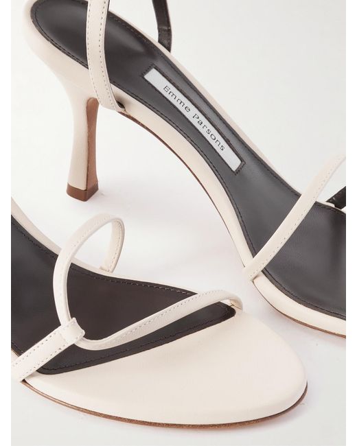 Emme Parsons Natural Loop Leather Sandals