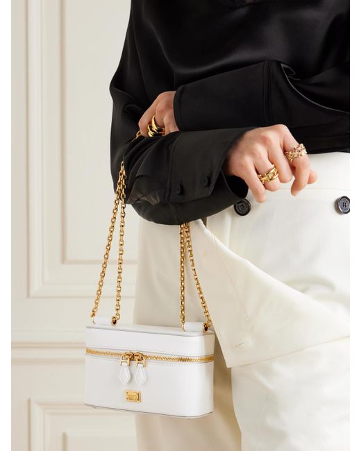Dolce & Gabbana Natural Sicily Mittelgroße Schultertasche Aus Leder