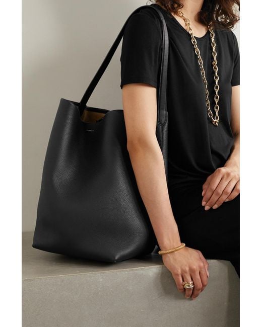 The Row N/S Park Small Leather Tote