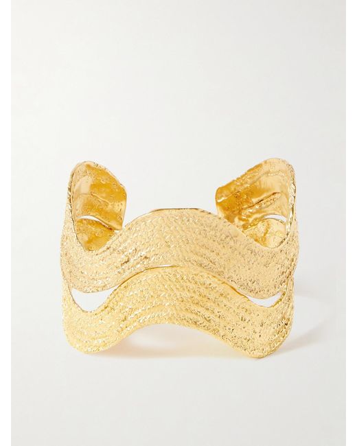YSSO Metallic Dionysus Set Of Two-Plated Cuffs