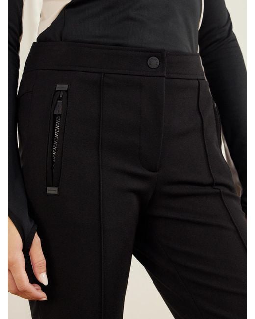 Moncler Blue Skinny Stretch-Twill Straight-Leg Ski Pants