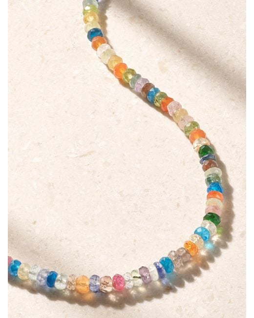 JIA JIA Natural 14-Karat-Stone Necklace