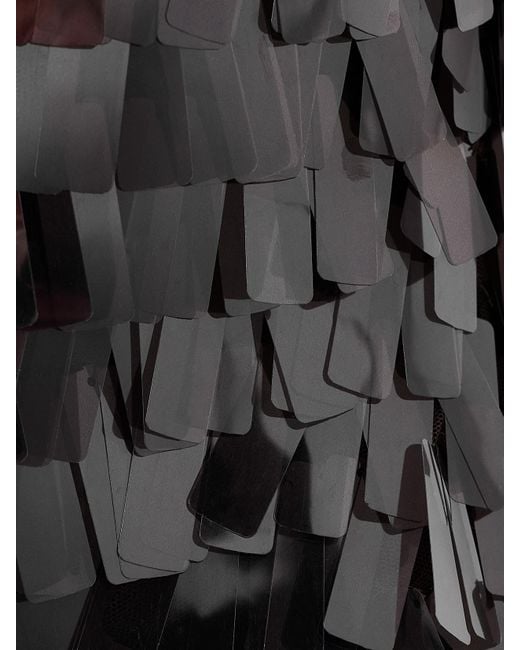 Staud Brown Mesa Paillette-Embellished Mesh And Silk-Blend Satin Maxi Dress