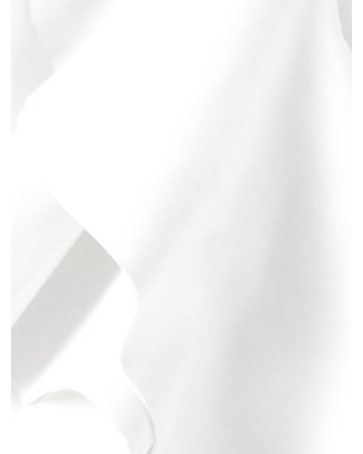 Maygel Coronel White Net Sustain Mila Bikini Mit Volants