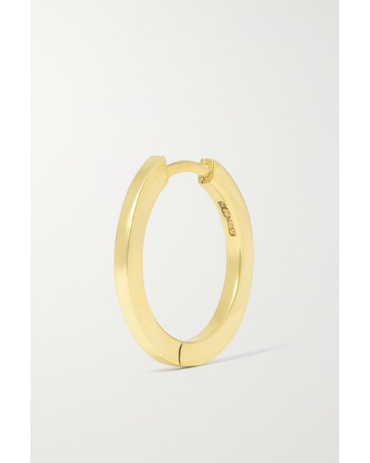 Jennifer Meyer Metallic Large 18-Karat Hoop Earrings