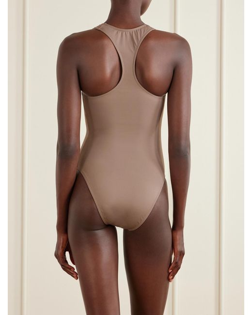Matteau Natural Maillot Racerback Swimsuit