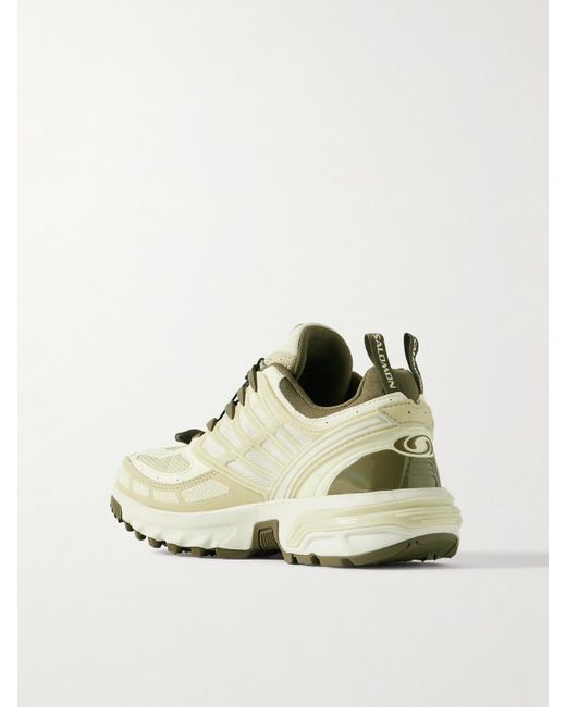 Salomon Natural Acs Pro Gtx Rubber-Trimmed Gore-Tex Sneakers