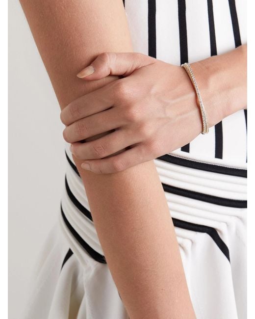 David Yurman Natural Crossover 18-Karat Diamond Bracelet