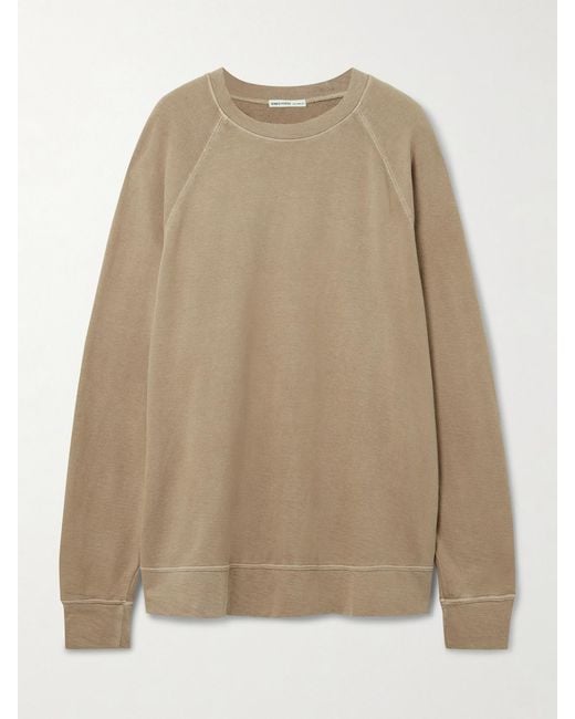 James Perse Natural Supima Cotton-Jersey Sweatshirt