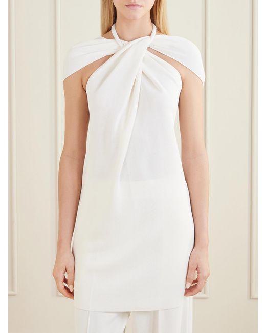 Lanvin White Knitted Top