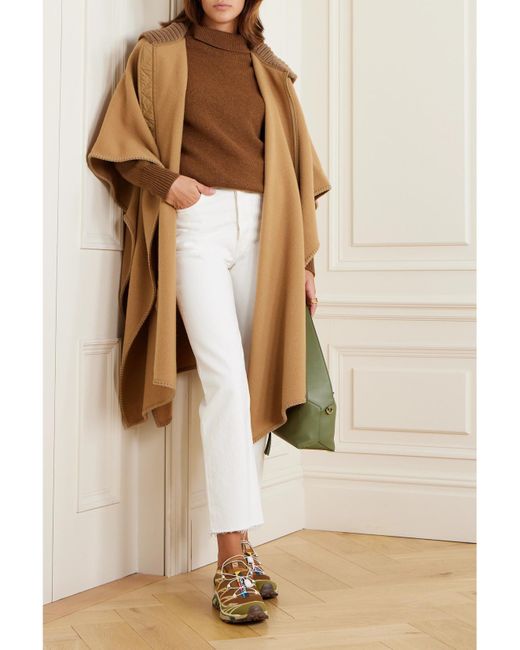 Moncler Natural Wool Cape
