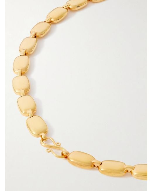 LIE STUDIO Natural The Monica-Plated Necklace