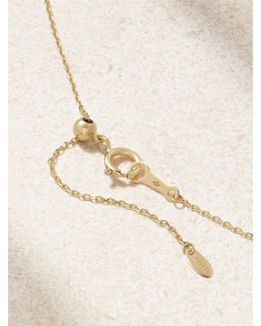 PERSÉE Natural Kette Mit Perlen, Diamant Und Details Aus 18 Karat