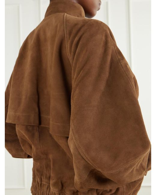 Agolde Brown Blair Suede Jacket