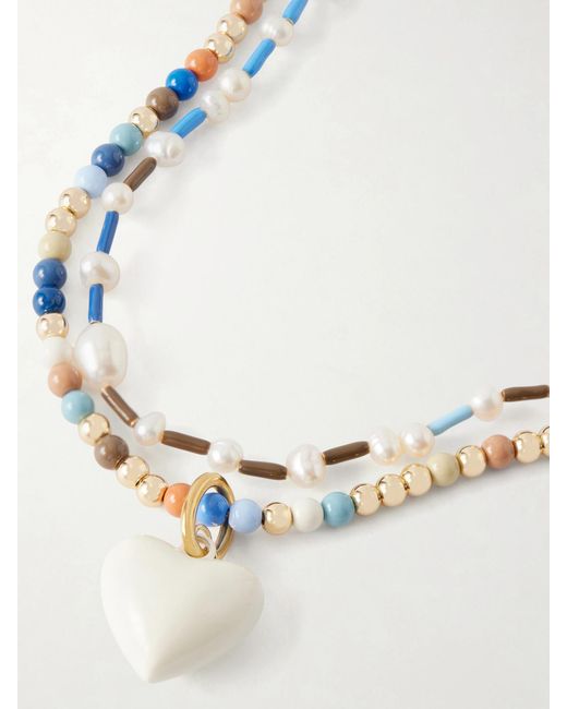 Roxanne Assoulin Multicolor Happy Baby-Tone And-Stone Beaded Necklace