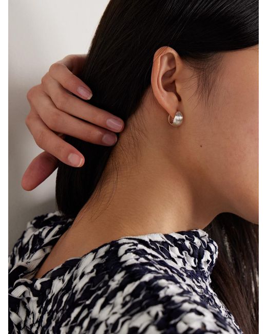 Sophie Buhai Natural Reversible Hoop Earrings