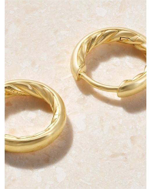 David Yurman Natural Mercer 18-Karat Earrings