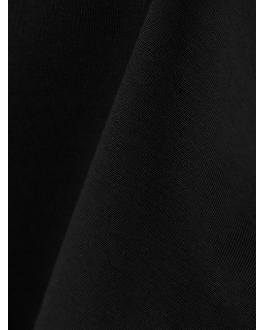 Flore Flore Black Car Baby Tee Ribbed Organic Cotton-Jersey T-Shirt