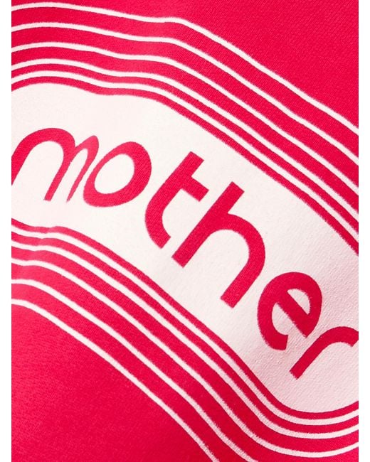 Mother Pink The Concert Printed Cotton-Jersey Sweatshirt