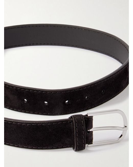 Totême  Black Suede Belt
