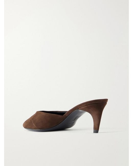 Jude Natural Cave 65 Suede Mules