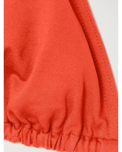 Eres Red Les Essentiels Mouna Triangle Bikini Top