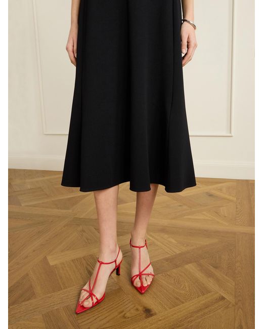 Jil Sander Pink Leather Sandals