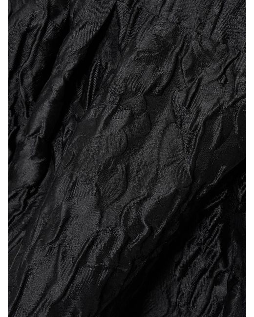 Rebecca Vallance Black Dreams Cloqué Mini Dress