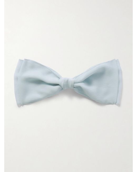 Gigi Burris Millinery Blue Jacqueline Haarspange Aus Chiffon Aus Einer Seiden-Baumwollmischung