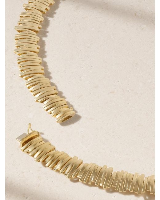 Suzanne Kalan Natural 18-Karat Tennis Necklace