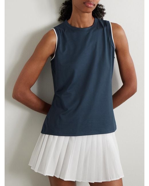 Débardeur En Jersey Stretch Arton Varley en coloris Blue