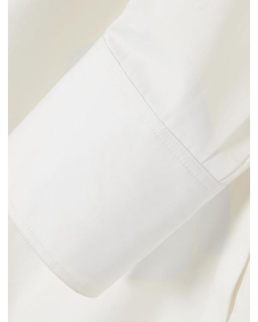 Chemise En Popeline De Coton Biologique Totême  en coloris White
