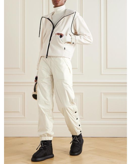 Moncler Natural Skihose Aus Ripstop