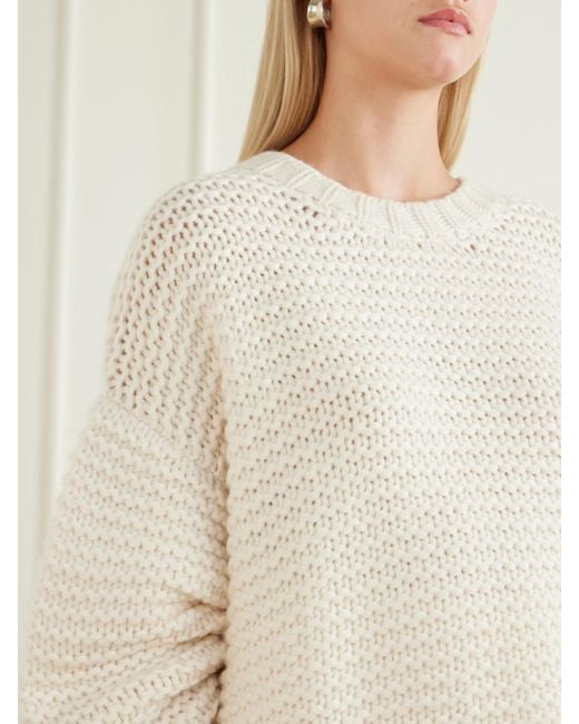 LeKasha Natural Maliojia Cashmere Sweater