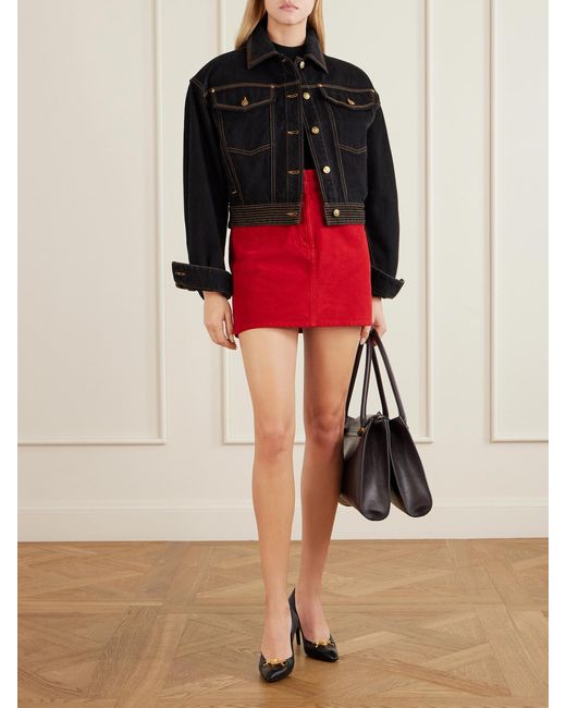 Versace Black Denim Jacket