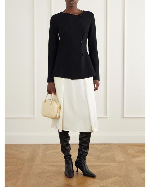 Jil Sander Natural Vision Mini Leather Tote
