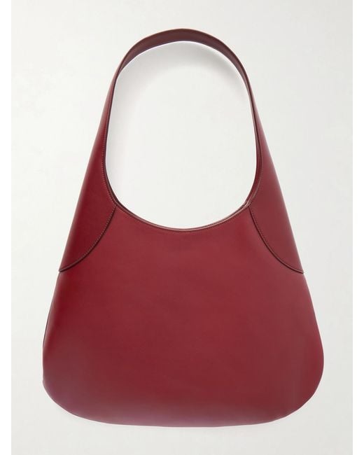 Khaite Red Joan Large Leather Tote