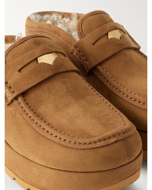 Stella McCartney Brown Sneak-Elyse Slip-On Platform Mules